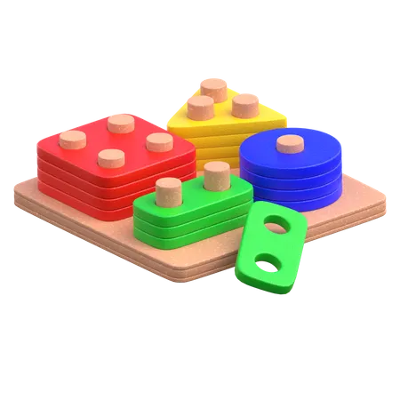 Shape Puzzle 3D Icon