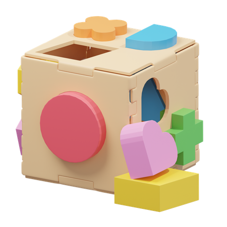 Shape Sorter  3D Icon