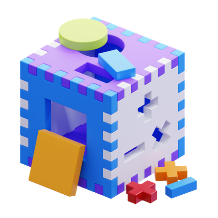 Shape Sorter Toy  3D Icon