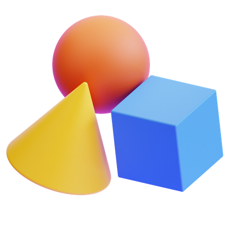 Shape tool  3D Icon