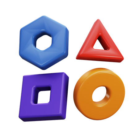 Shape Toys 3D Icon