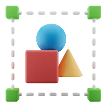 Shapes  3D Icon