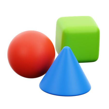 Shapes  3D Icon