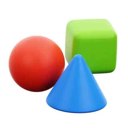 Shapes  3D Icon