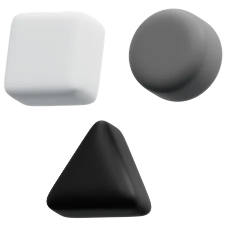 Shapes  3D Icon
