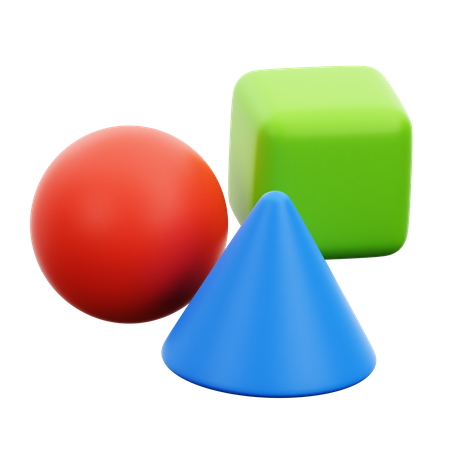 Shapes 3D Icon