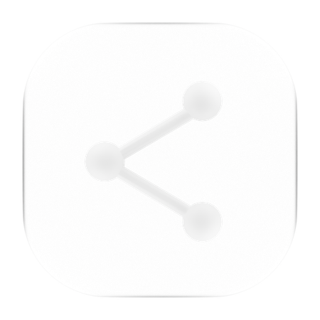 공유하다  3D Icon