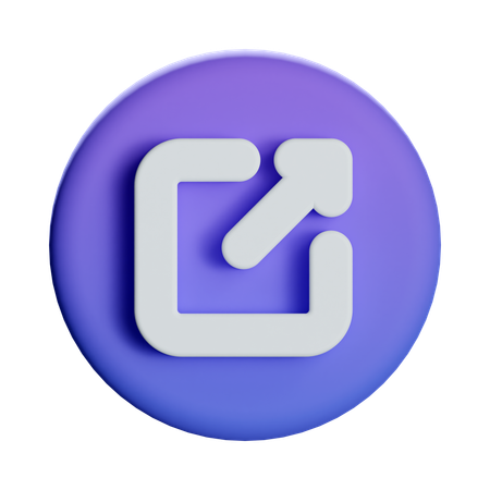Share  3D Icon