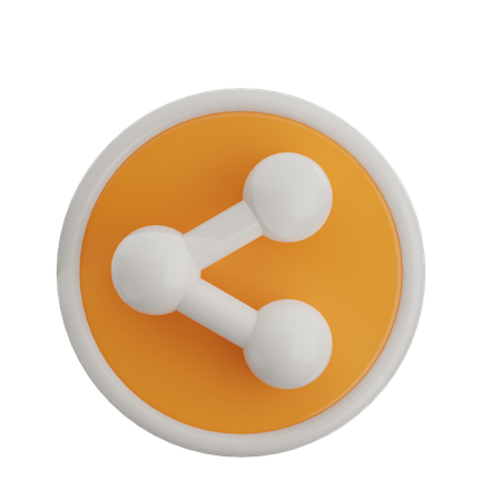 Share  3D Icon