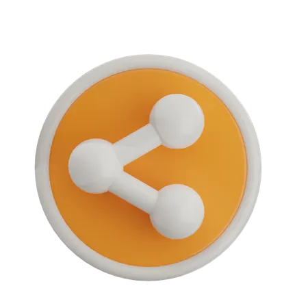Share  3D Icon