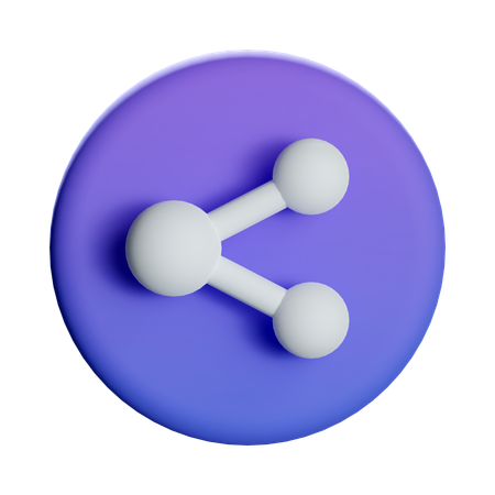 Share  3D Icon