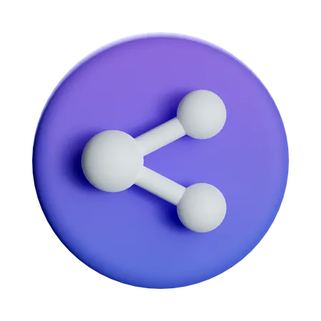 Share  3D Icon