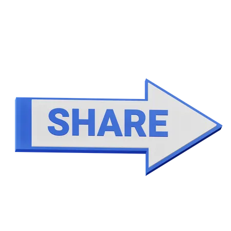 Share  3D Icon