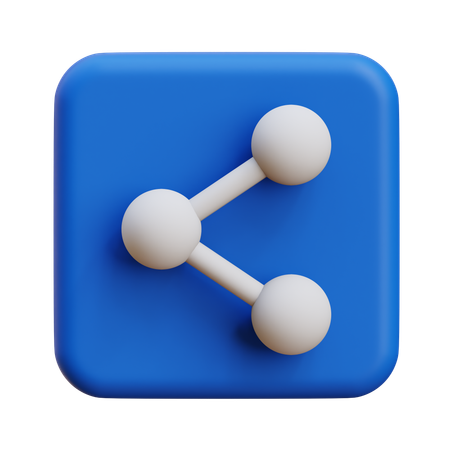 Share  3D Icon