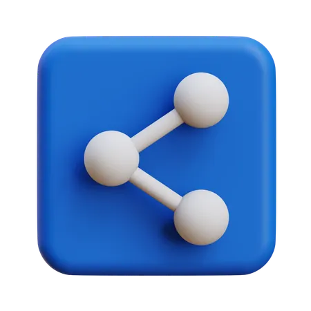 Share  3D Icon