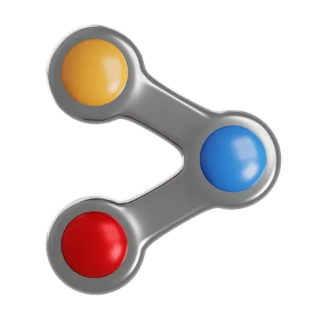 Share  3D Icon