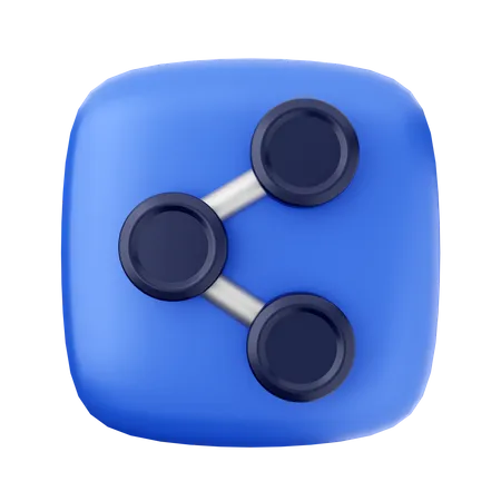 Share  3D Icon