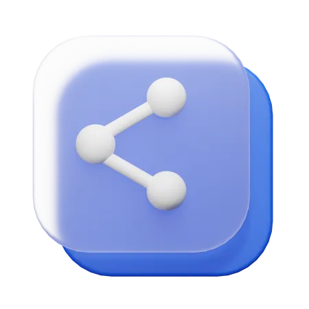 Share  3D Icon