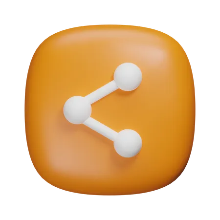 Share  3D Icon