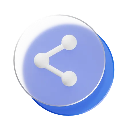 Share  3D Icon