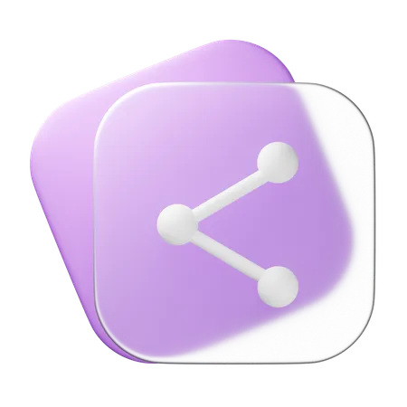 Share  3D Icon