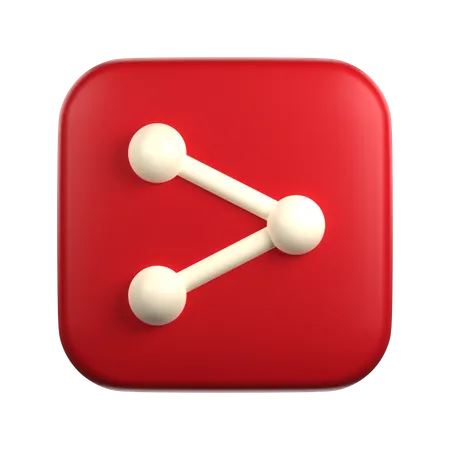 Share  3D Icon