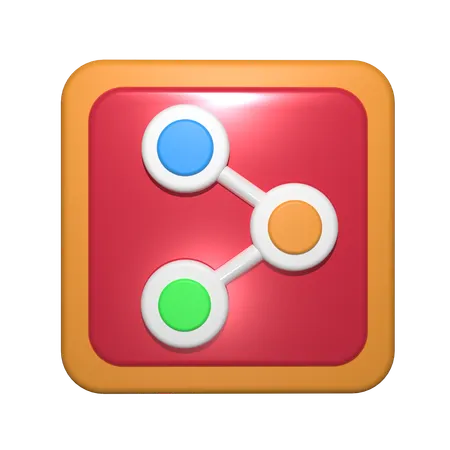 Share  3D Icon