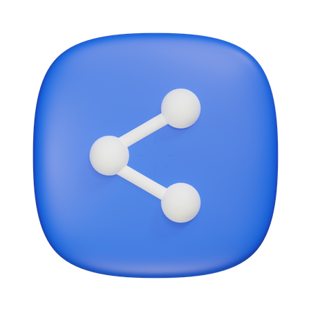 Share  3D Icon