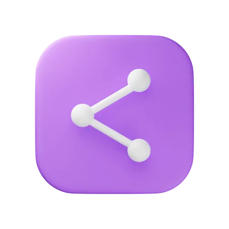 Share  3D Icon