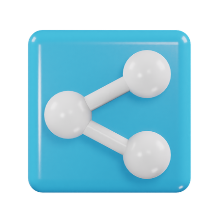 Share  3D Icon