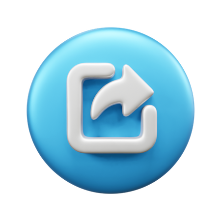 Share  3D Icon