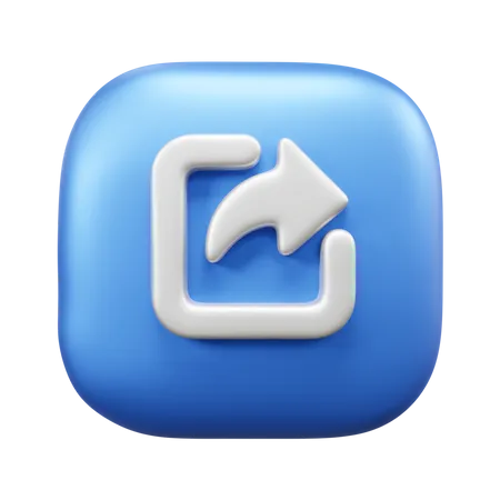 Share  3D Icon