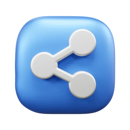 Share  3D Icon