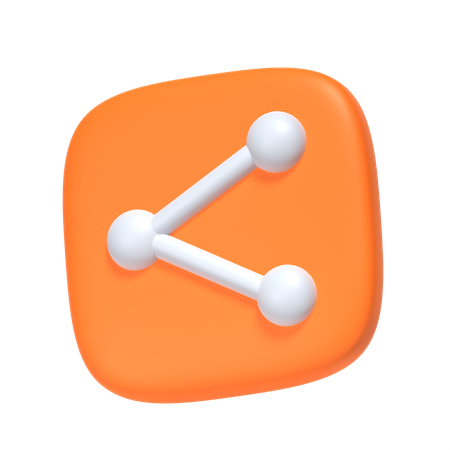 Share  3D Icon