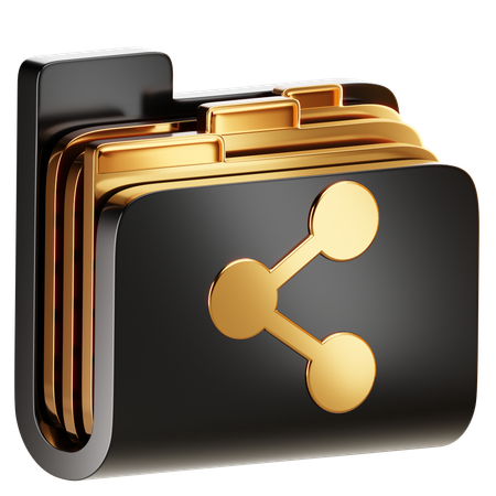 Share  3D Icon