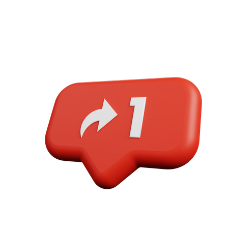 Share  3D Icon