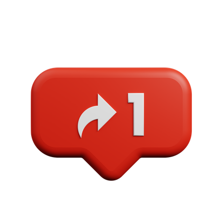Share  3D Icon