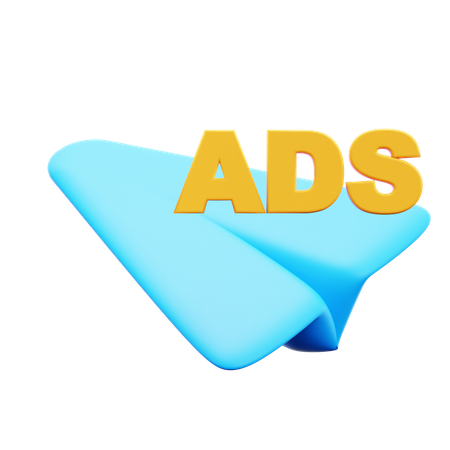 Share Ads  3D Icon