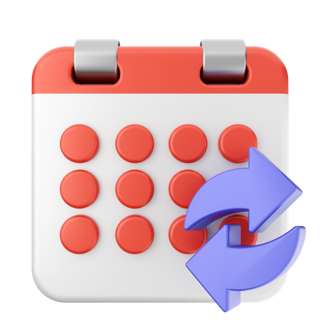 Share Calendar  3D Icon