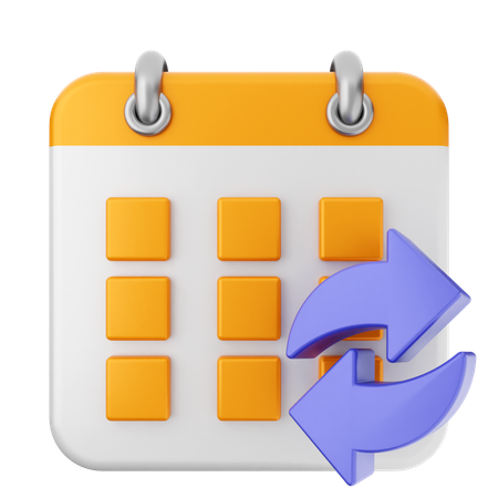 Share Calendar  3D Icon