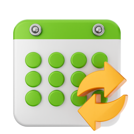 Share Calendar  3D Icon