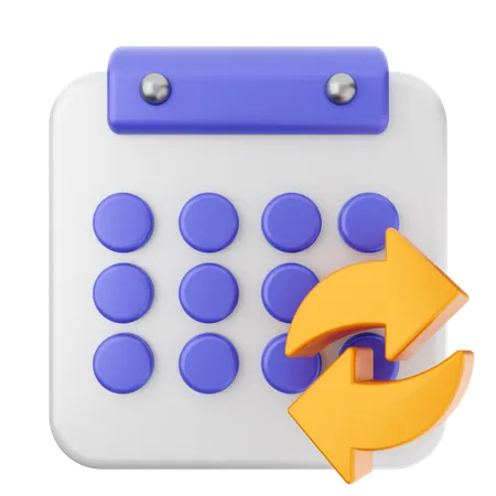 Share Calendar  3D Icon