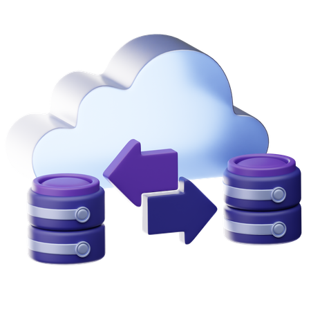 Share Cloud  3D Icon