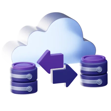 Share Cloud  3D Icon