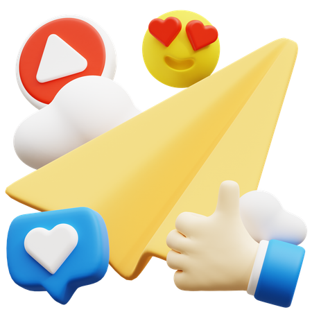 Share Emoji  3D Icon