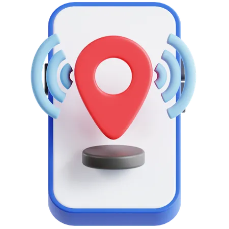 Share Location 3 D Icon 3D Icon
