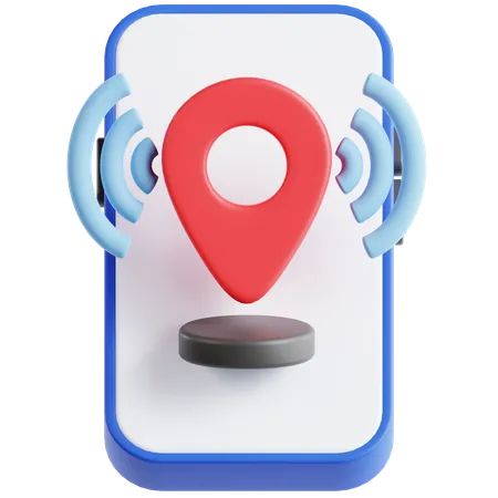 Share Location  3D Icon