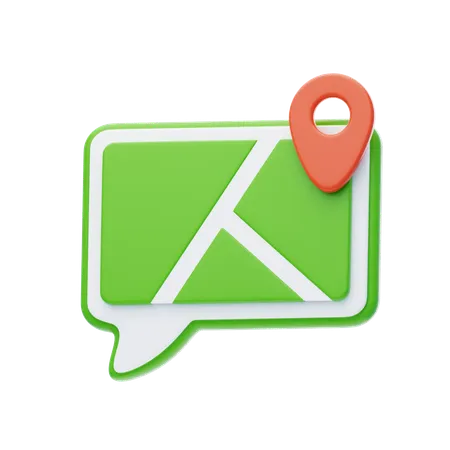 Share Location  3D Icon