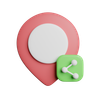 share location emoji 3d
