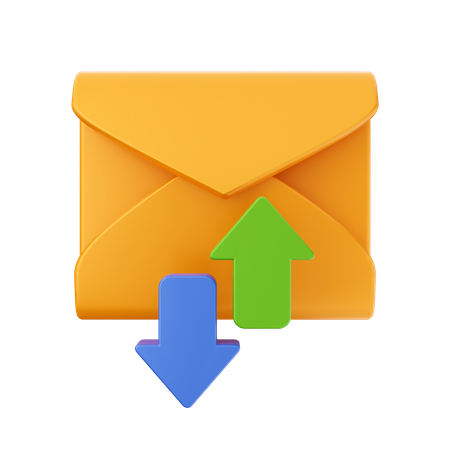 Share Mail  3D Icon